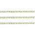 3mm x 2mm Metal Alloy Oval Link Chain (available in 5 colours)